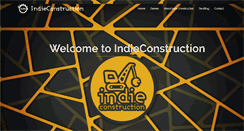 Desktop Screenshot of indieconstruction.com